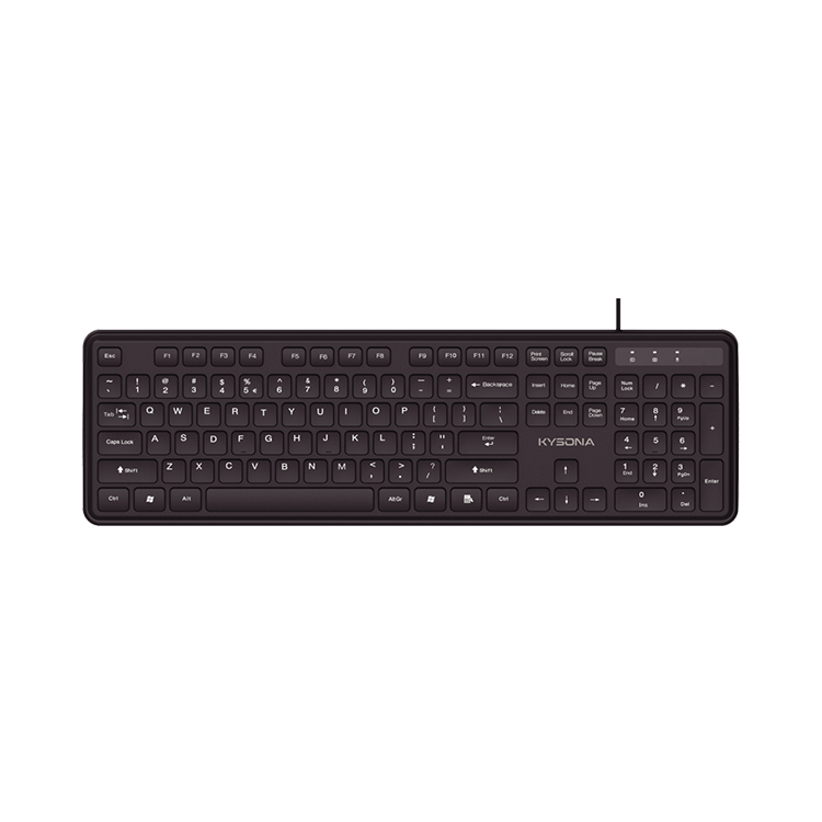 K316 Wired Membrane Keyboard